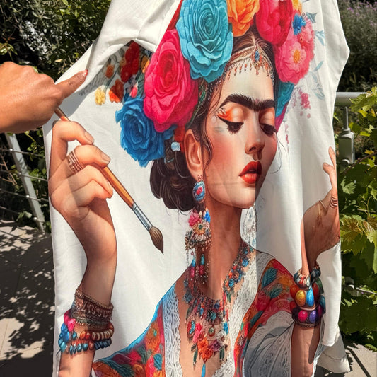 Robe Tunique Artistique – Saint-Tropez