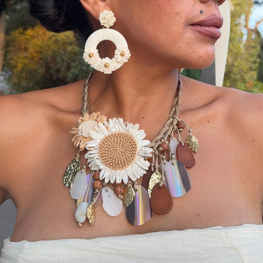 Collier Marguerite – Bohème Chic et Lumineux