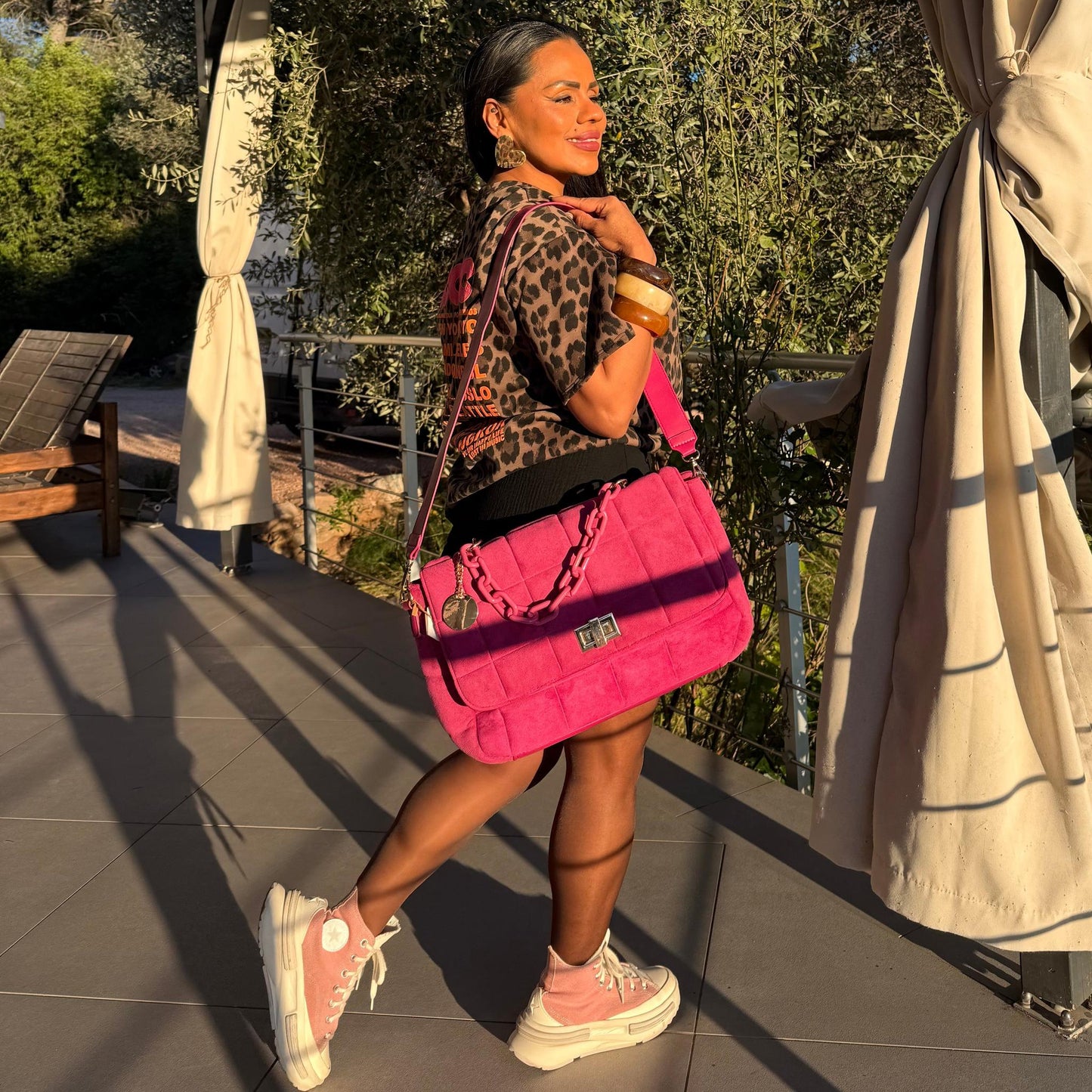 Sac Matelassé Chaîne – Valentina