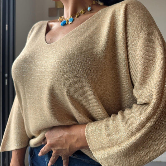 Blouse Maud – Élégance lumineuse et confort absolu