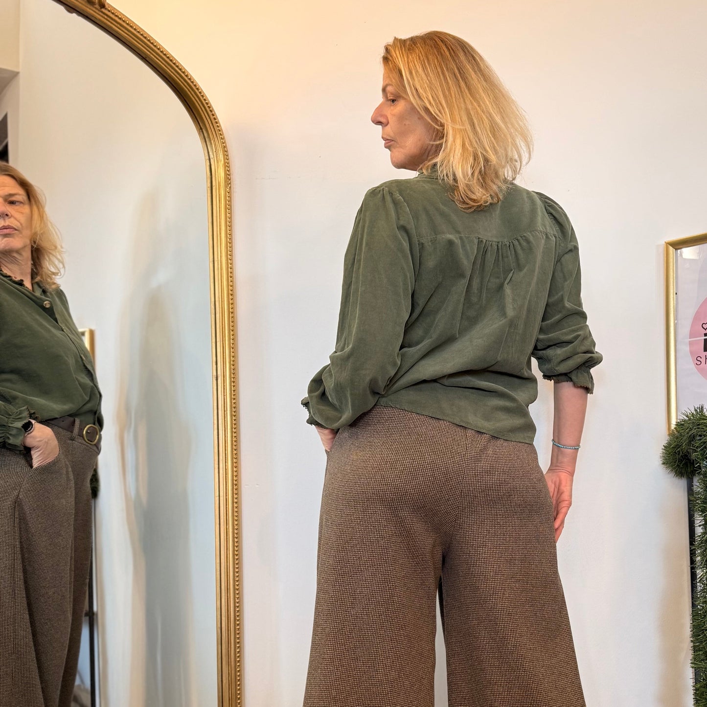 Chemise Calida Velours — Douce & Raffinée