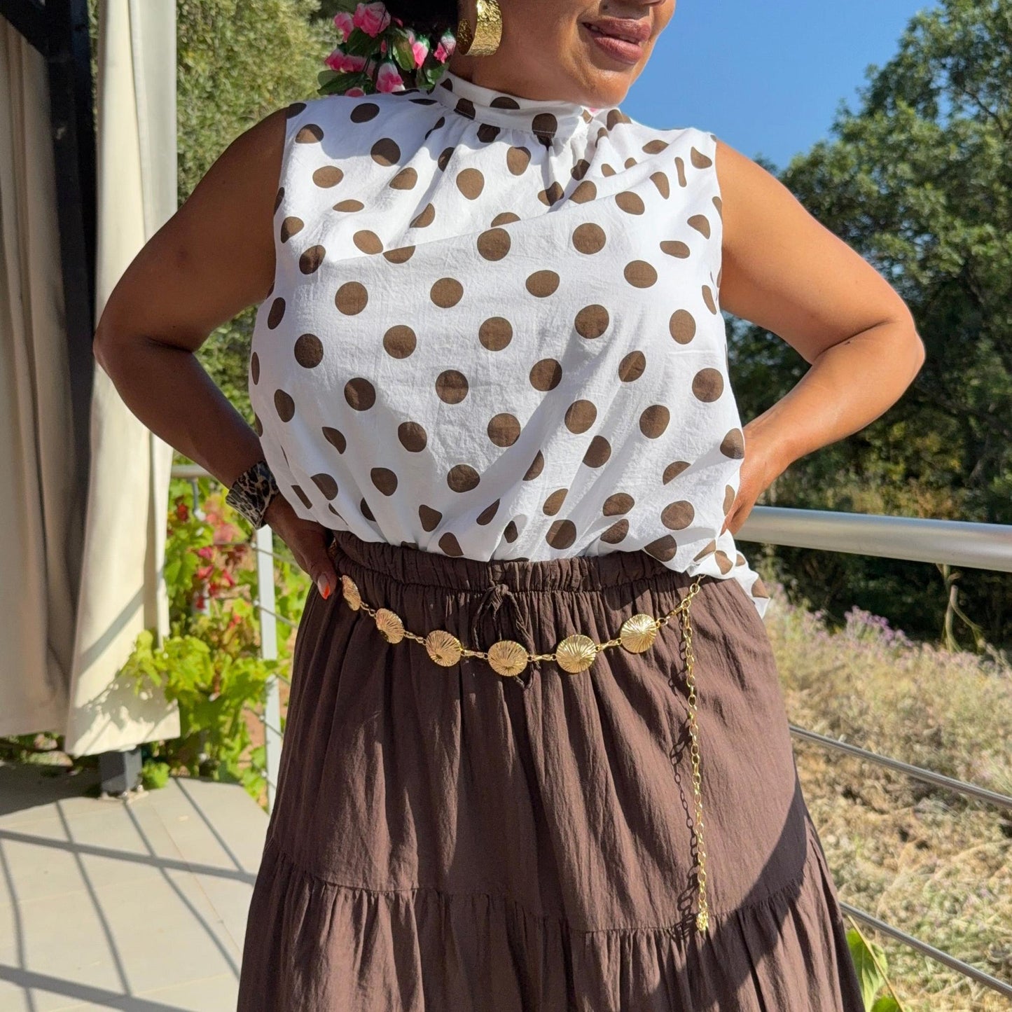Ceinture Solara – Dorée et Bohème