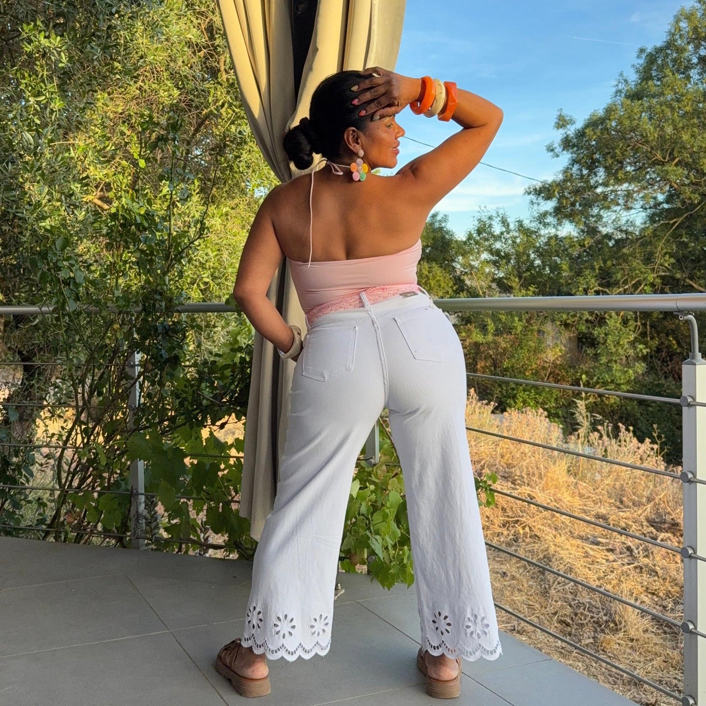 Pantalon Jean Frozen – Élégant et Raffiné