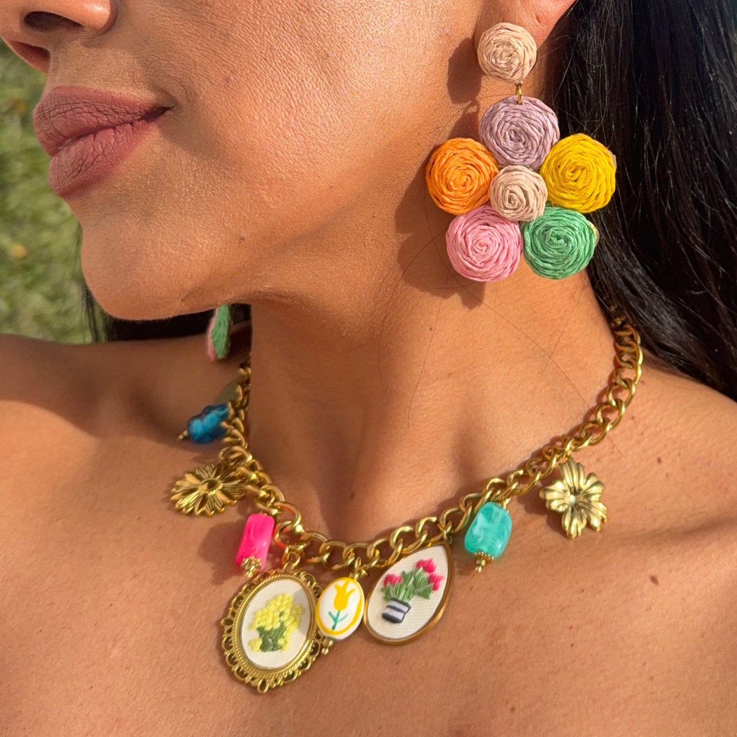 Collier Frida – Coloré et Ensoleillé