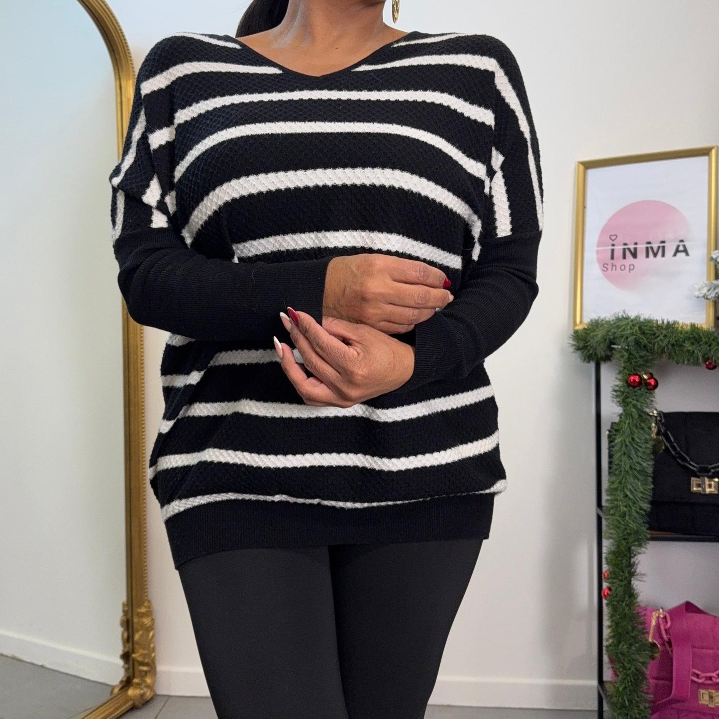 Pull Rayana — Rayures Chic