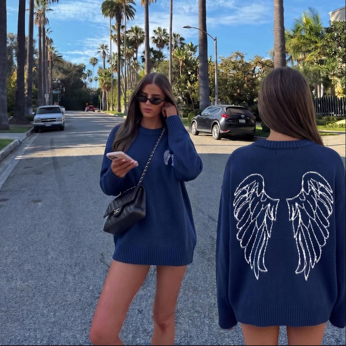 Pull Célestine – Oversize et Ailes d’Ange