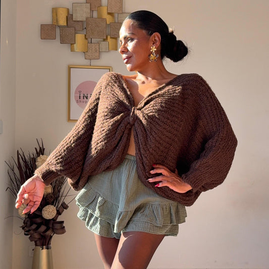 Pull Papillon – Élégance réversible et douceur infinie