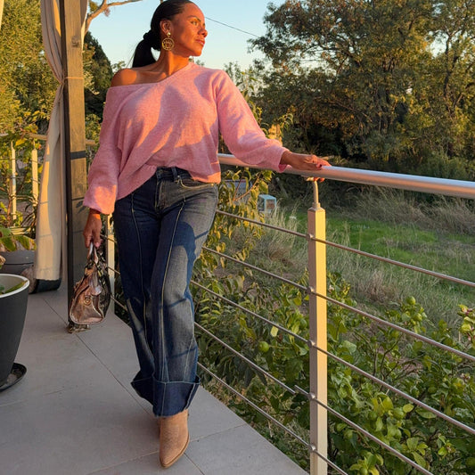 Pull Liora – Dos Noué & Élégance Décontractée