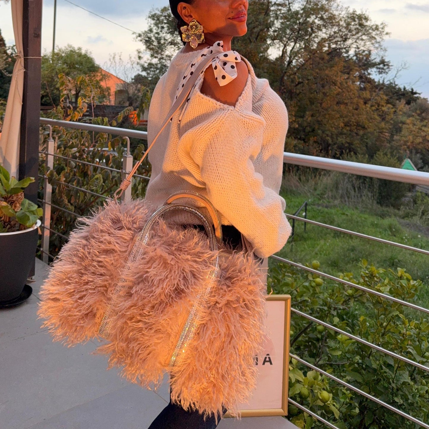 Sac Amour - Rose Champagne