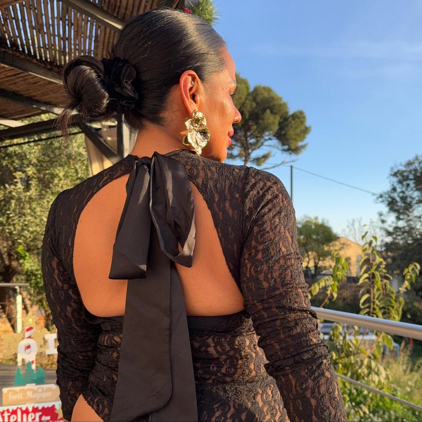 Body Donna – Dentelle Dos Noué