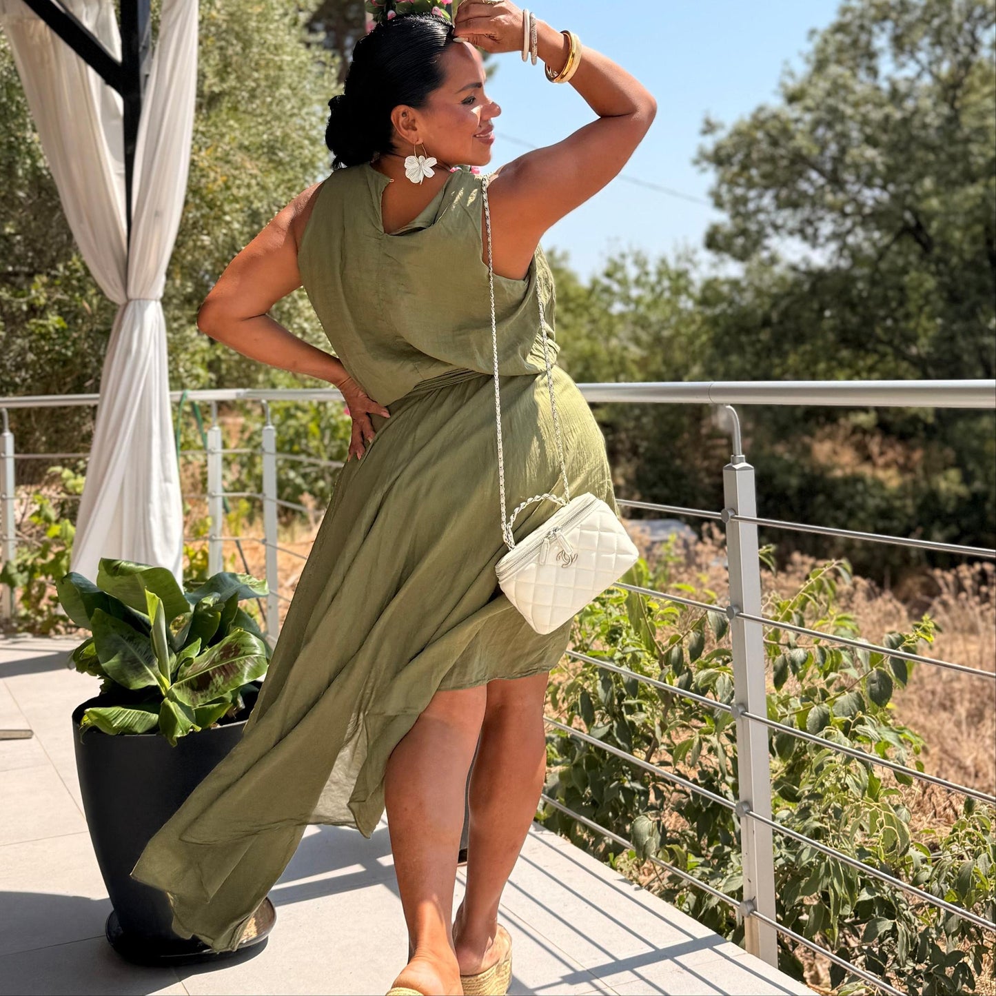 Robe Soléna - Légèreté Bohème et Coupe Asymétrique
