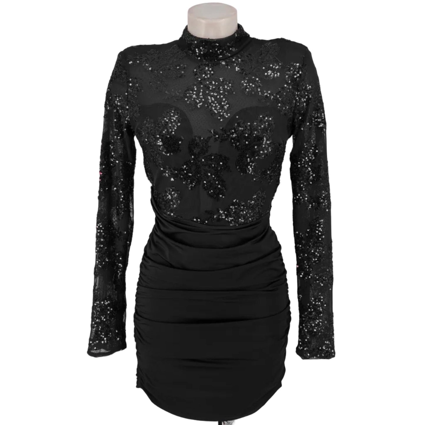 Robe Nocturna — Dentelle & Sequins