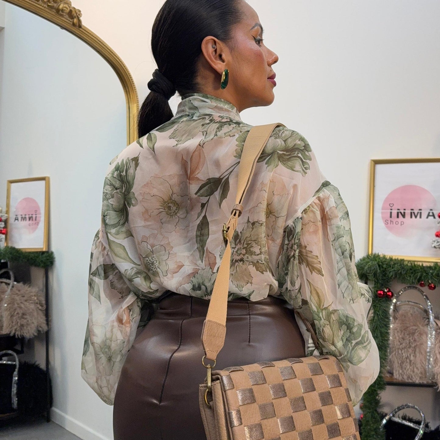 Blouse Gardenia — Élégance Florale