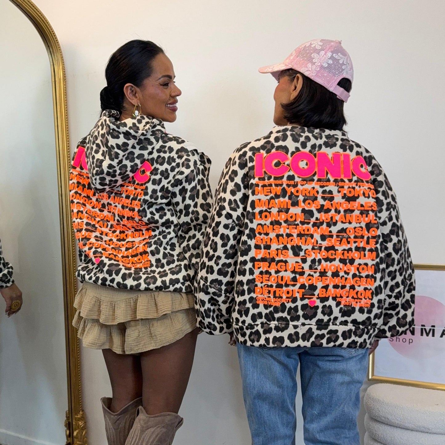 Sweat à capuche Léopard  – Caractère sauvage & style urbain