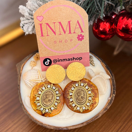 Boucles Ambar - Vintage Doré