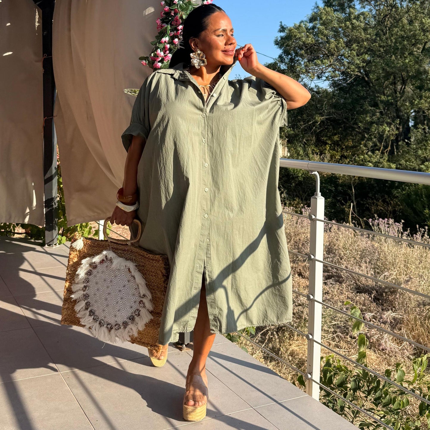 Maxi-robe Alicia – Fluide et Bohème Chic