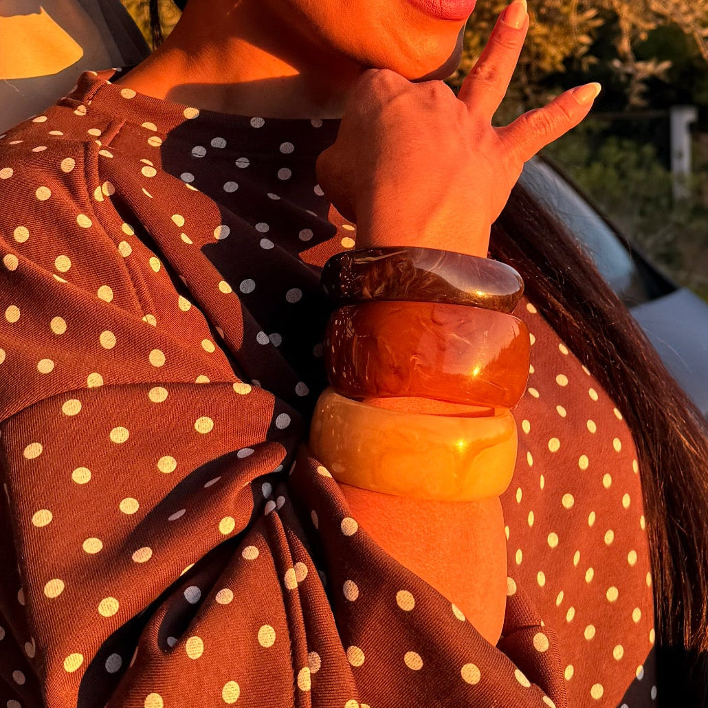 Ensemble Bracelets 3 Pièces – Golden Glow