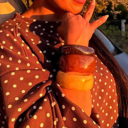 Ensemble Bracelets 3 Pièces – Golden Glow