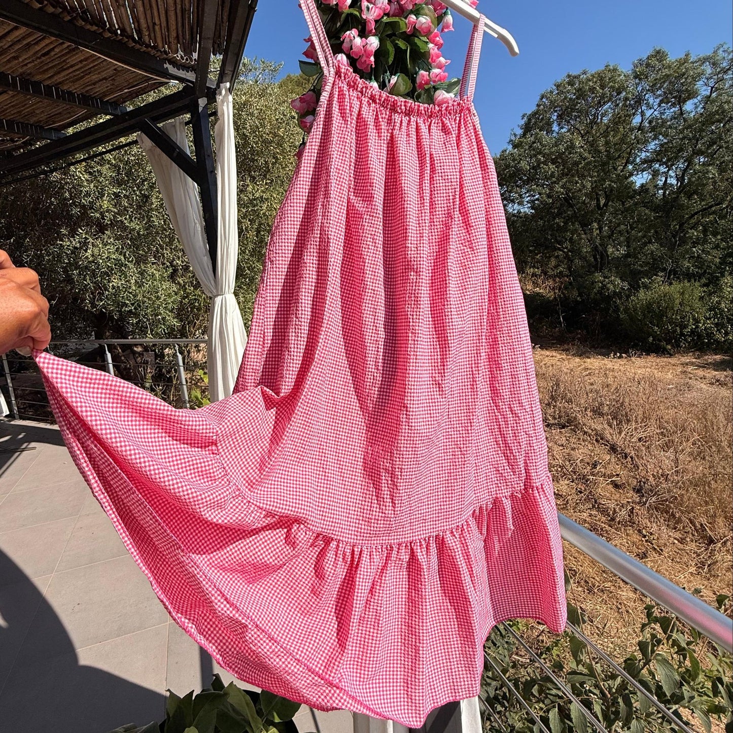 Robe tunique Vichy - Fraîcheur et Charme Intemporel