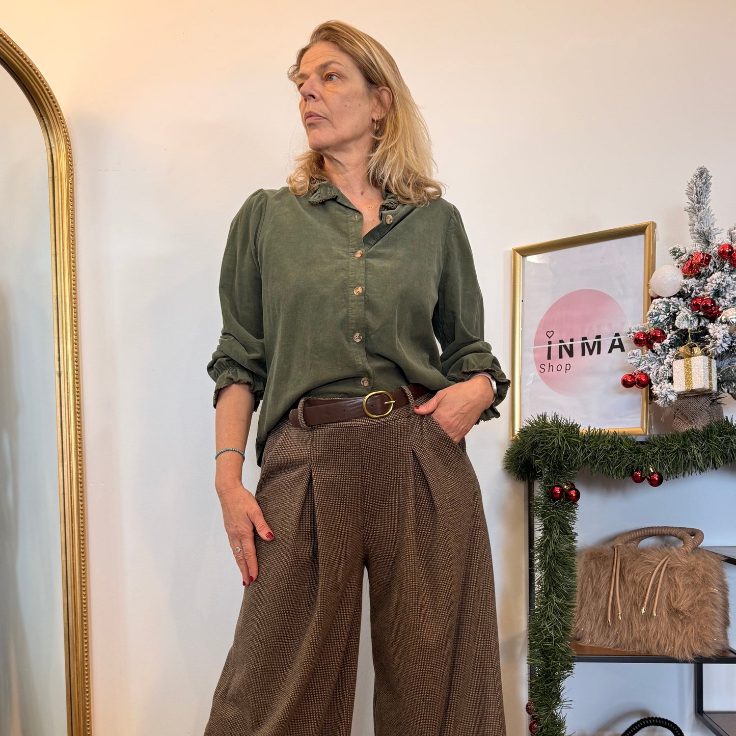 Chemise Calida Velours — Douce & Raffinée