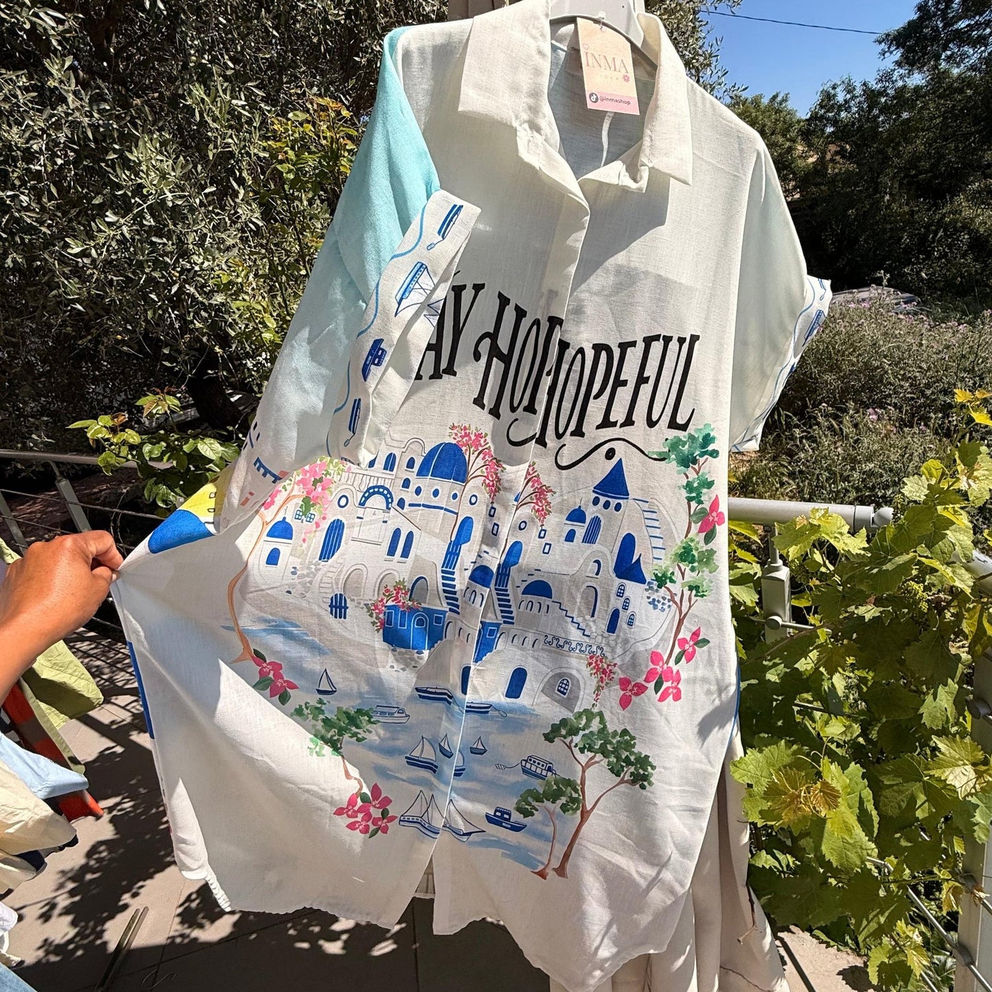 Robe Tunique Artistique – Saint-Tropez