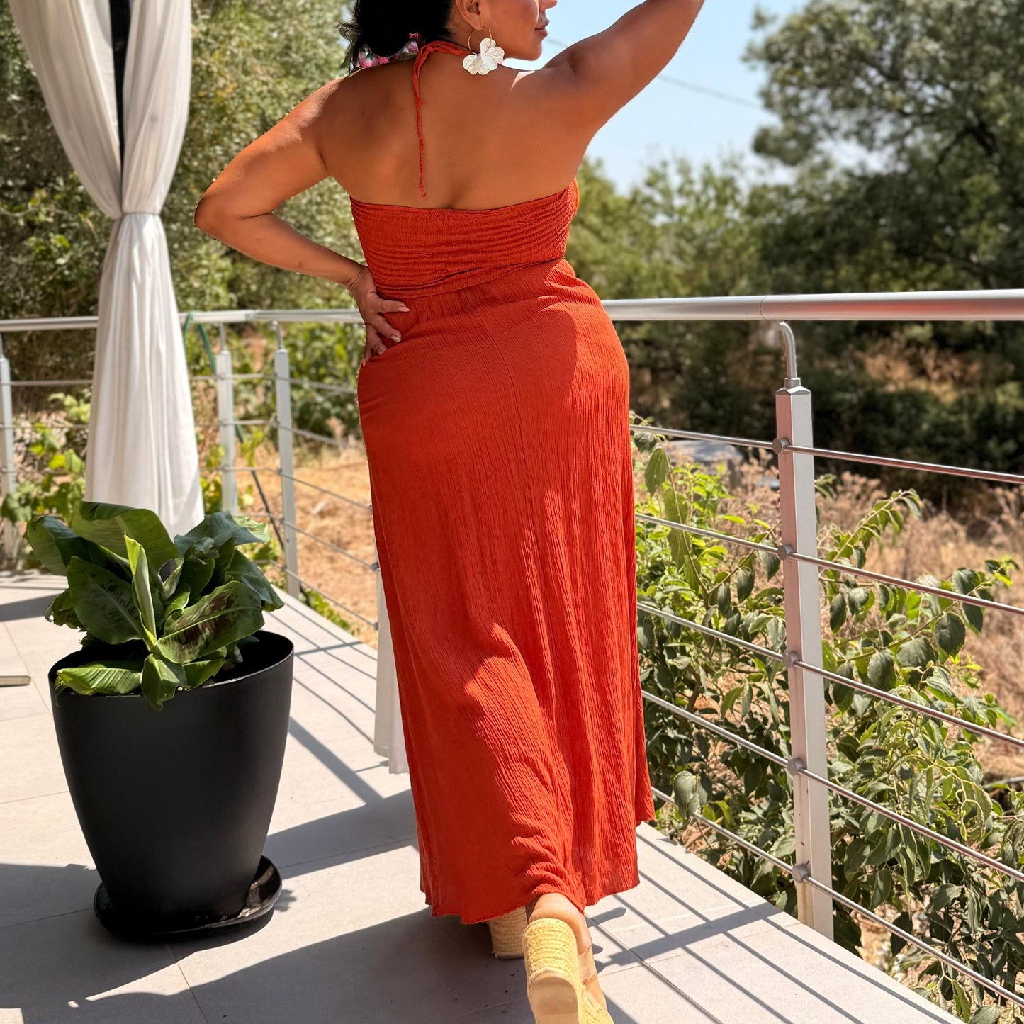 Robe Lina - Élégance Fluide et Féminine