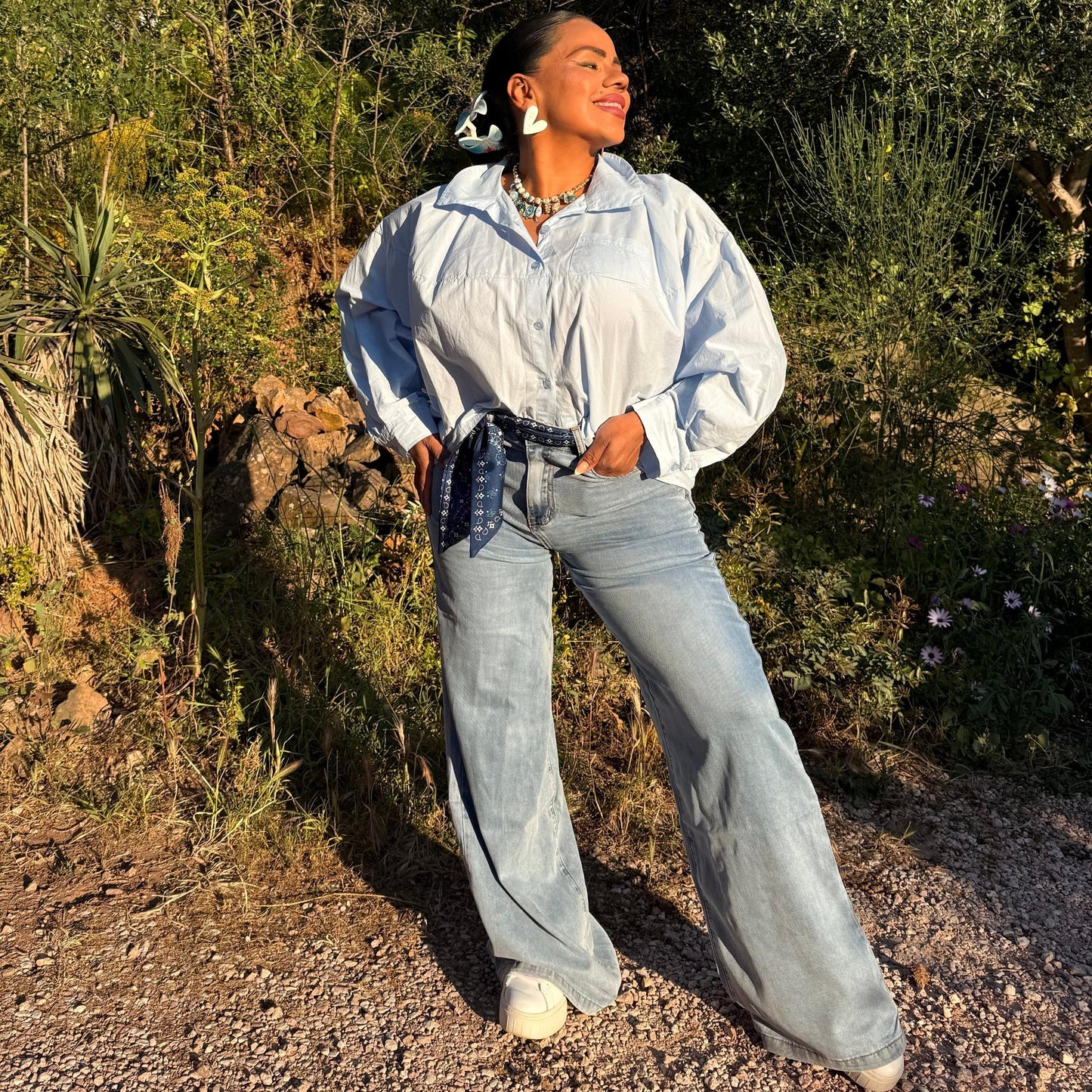 Pantalon Jean Large – Sofia