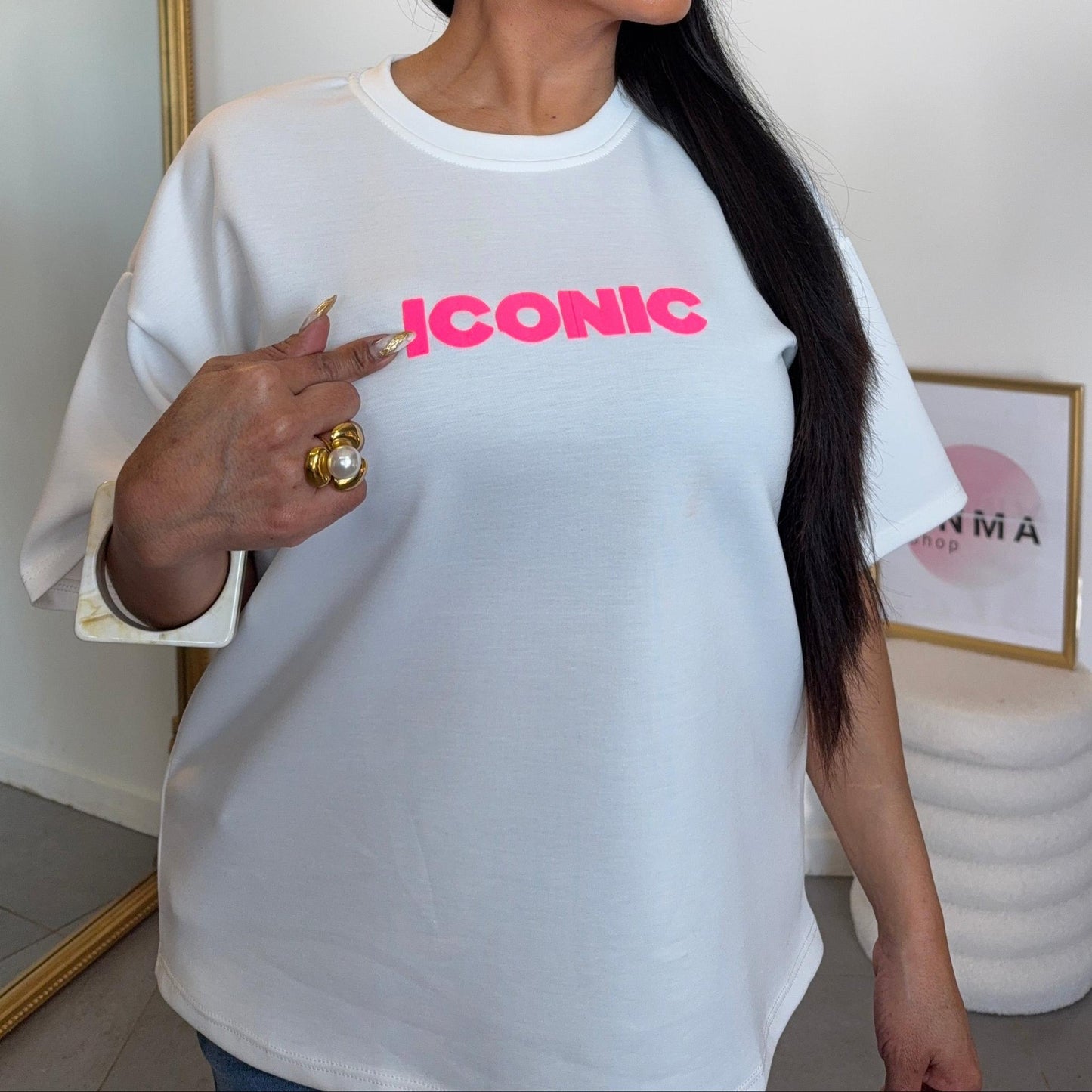T-shirt Iconic – Confort décontracté & esprit urbain