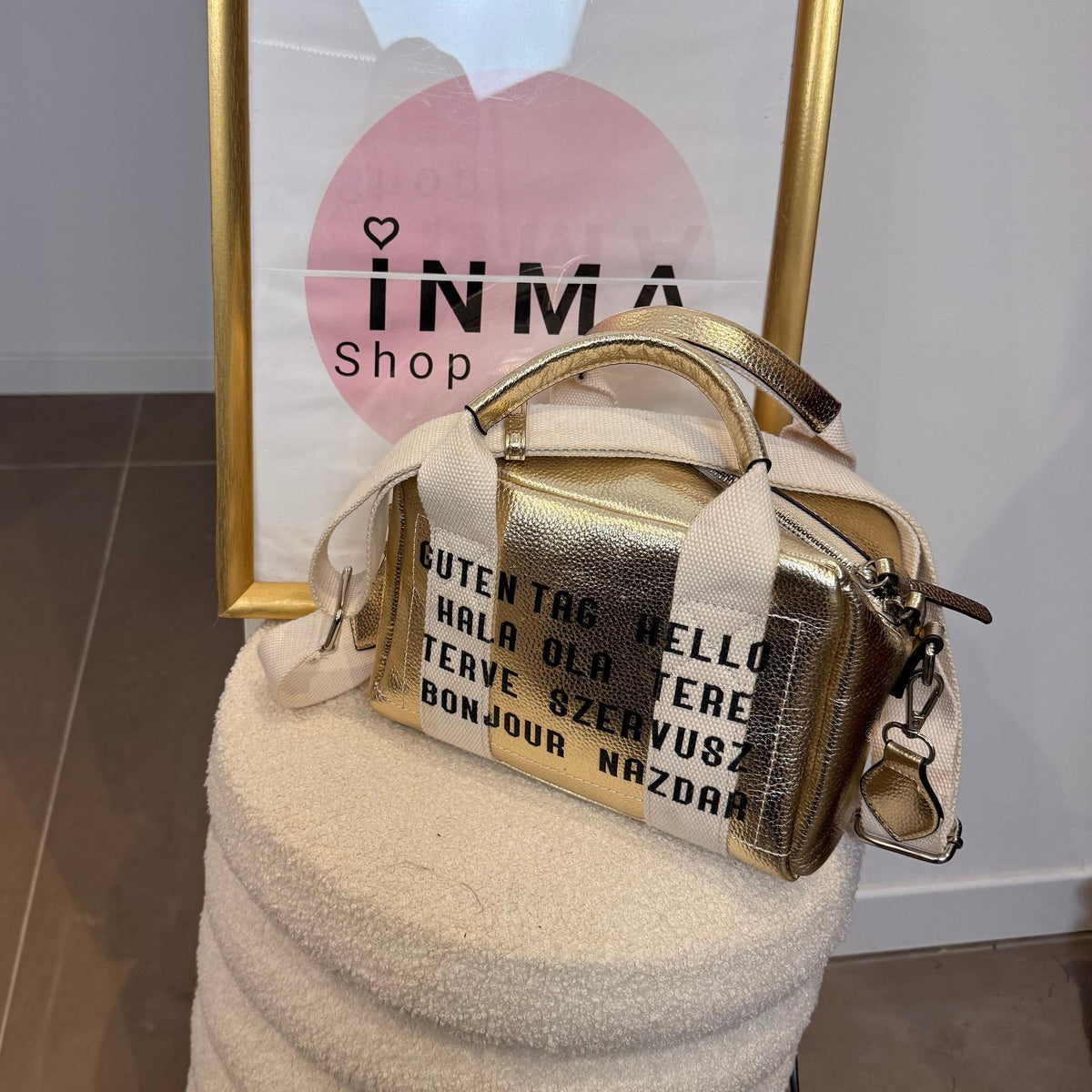 Sac Alma - Doré et Élégant