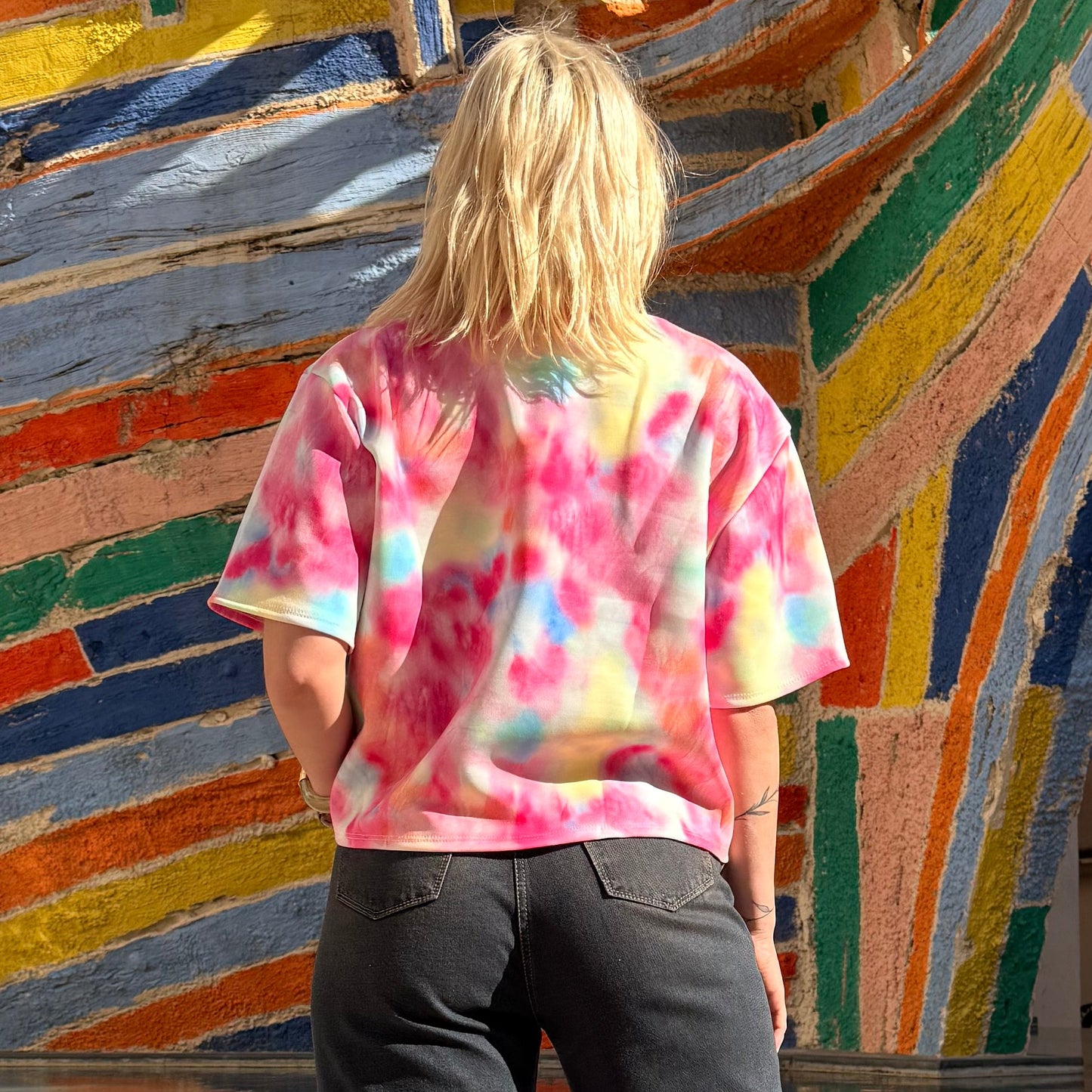 T-shirt Lolita - Tie'n Dye Multicolore