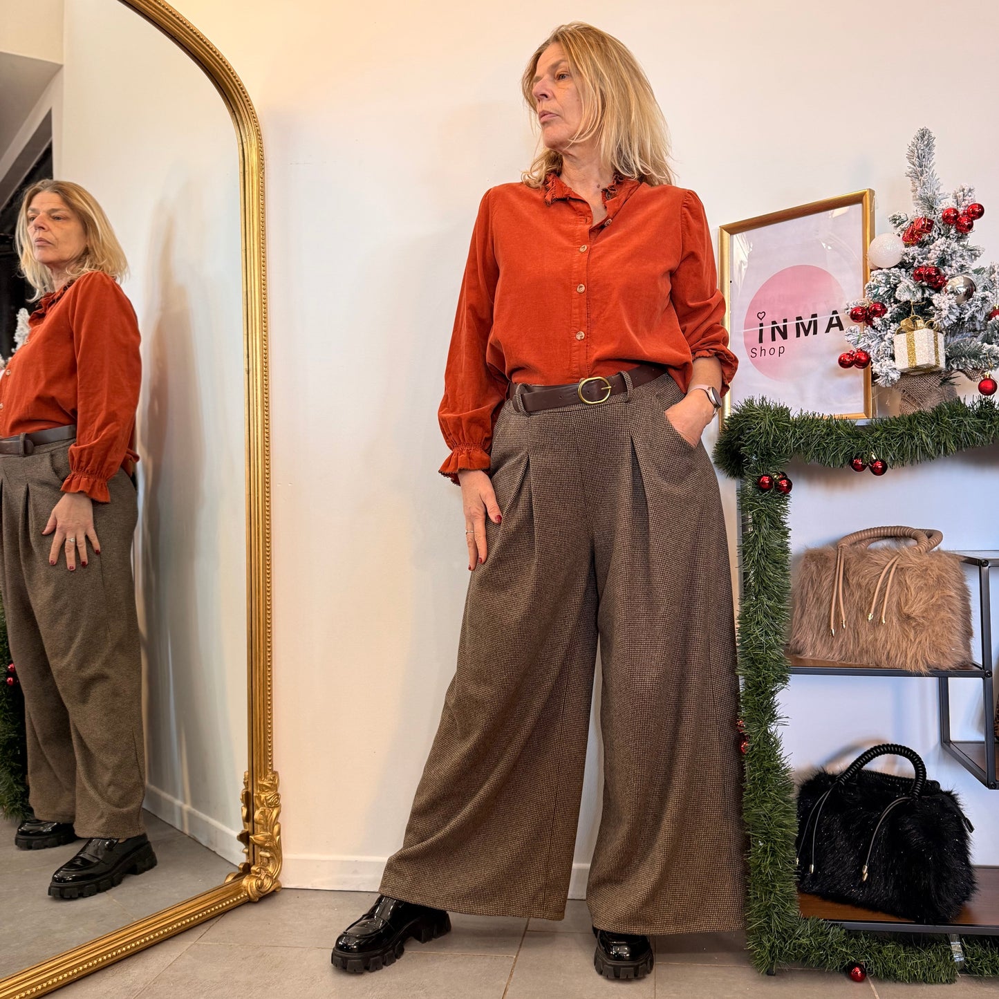 Chemise Calida Velours — Douce & Raffinée