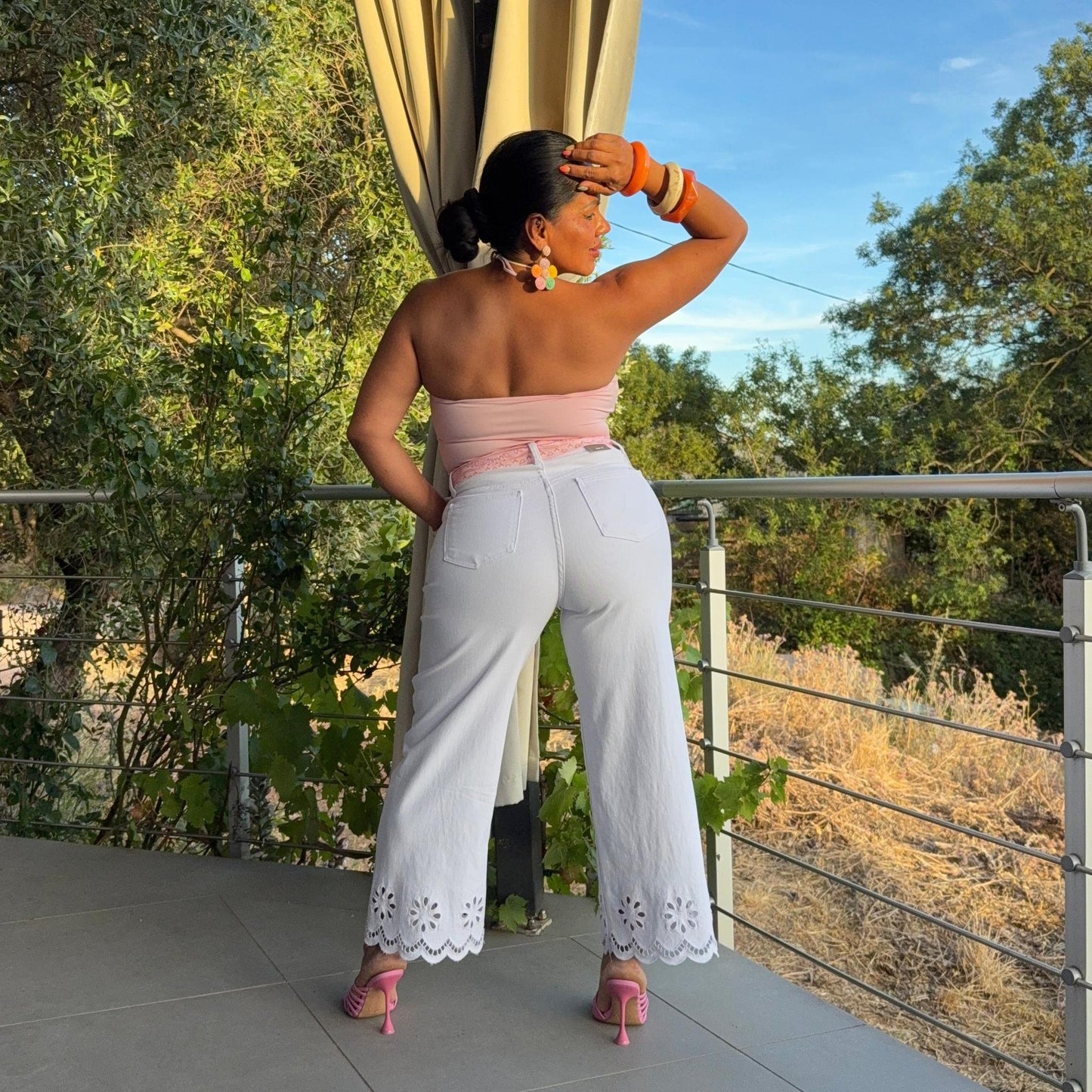Pantalon Jean Frozen – Élégant et Raffiné