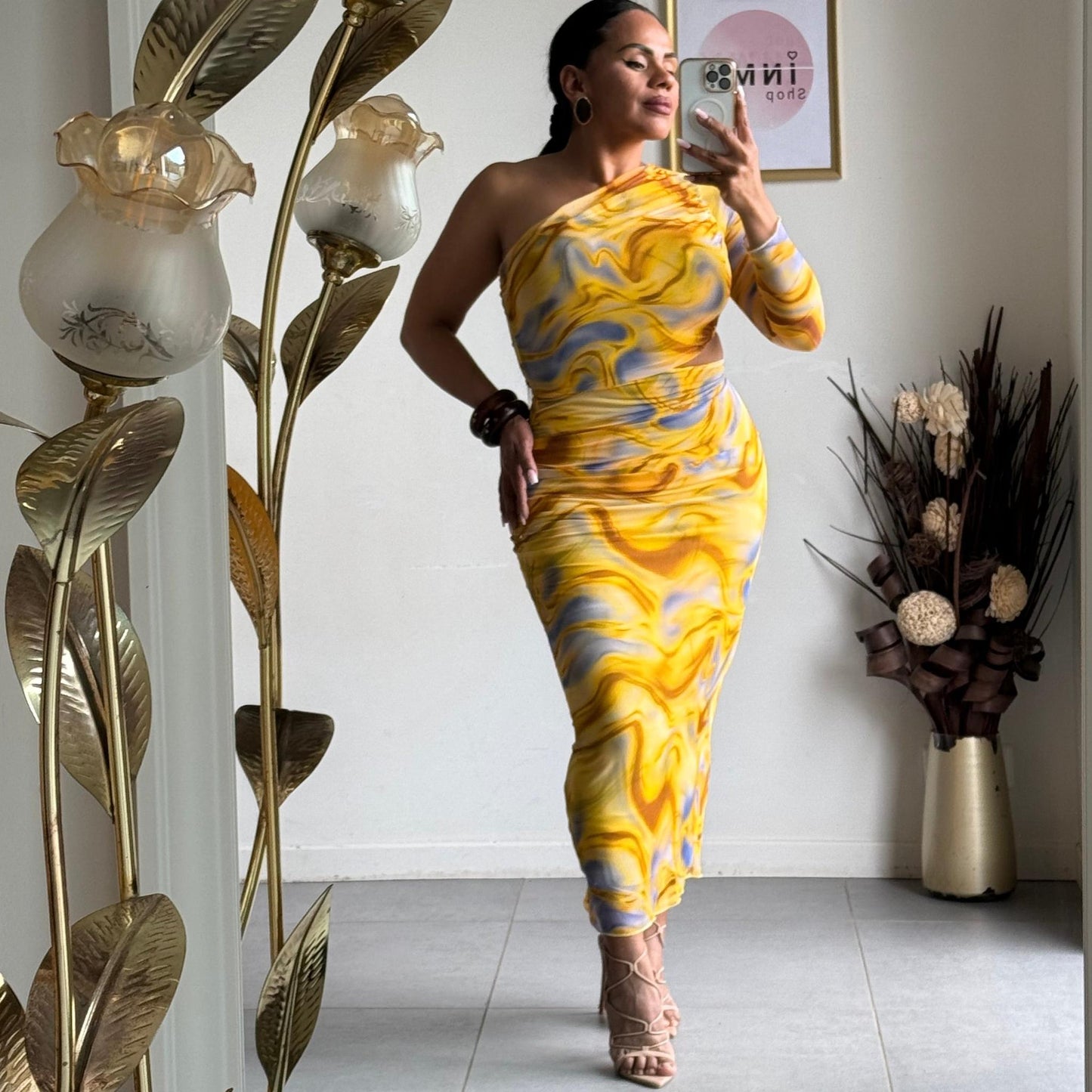 Robe Alora asimetrique elegance