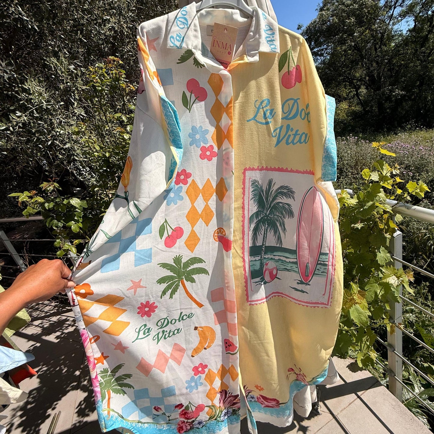 Robe Tunique Artistique – Saint-Tropez