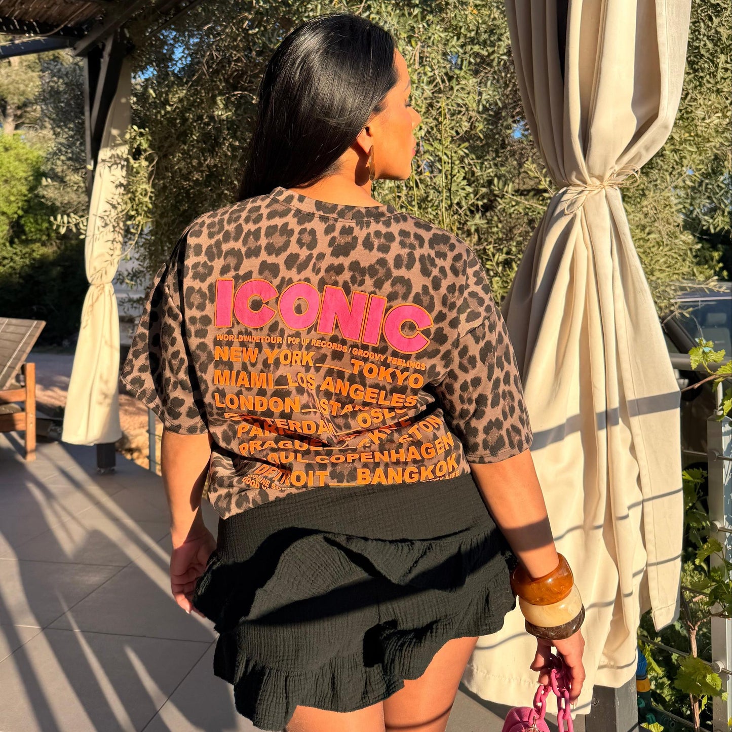 T-shirt Iconic – Léopard Urbain