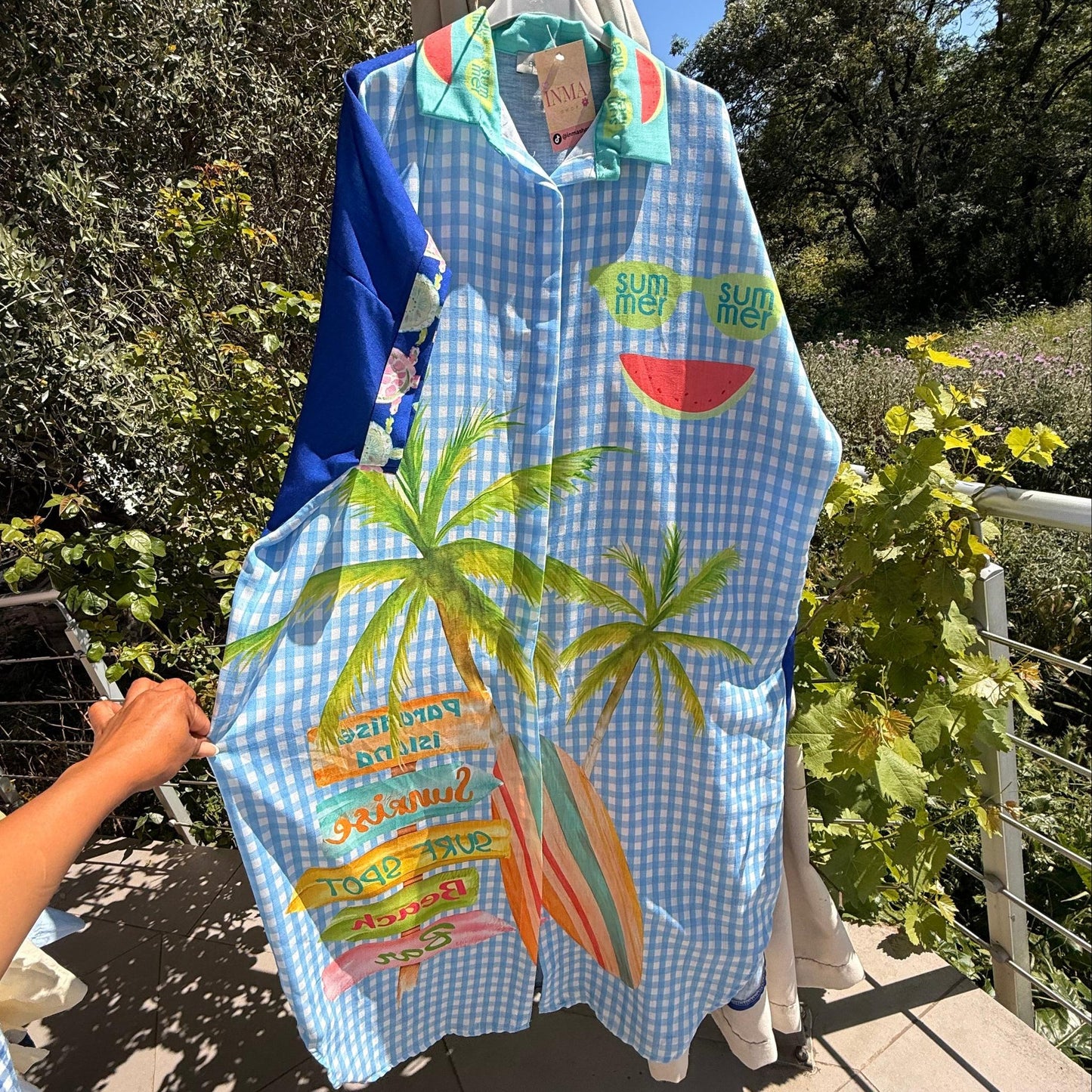 Robe Tunique Artistique – Saint-Tropez