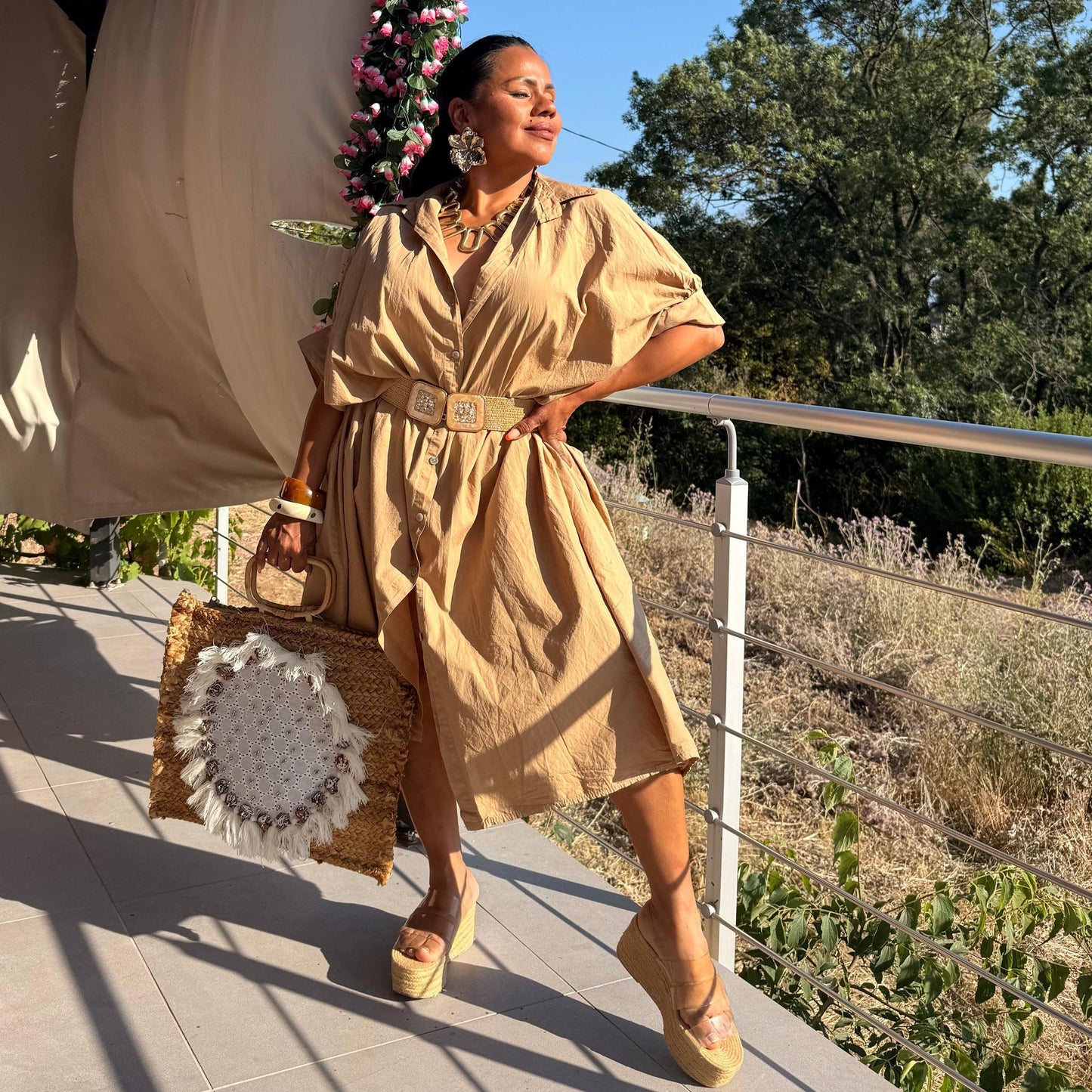 Maxi-robe Alicia – Fluide et Bohème Chic