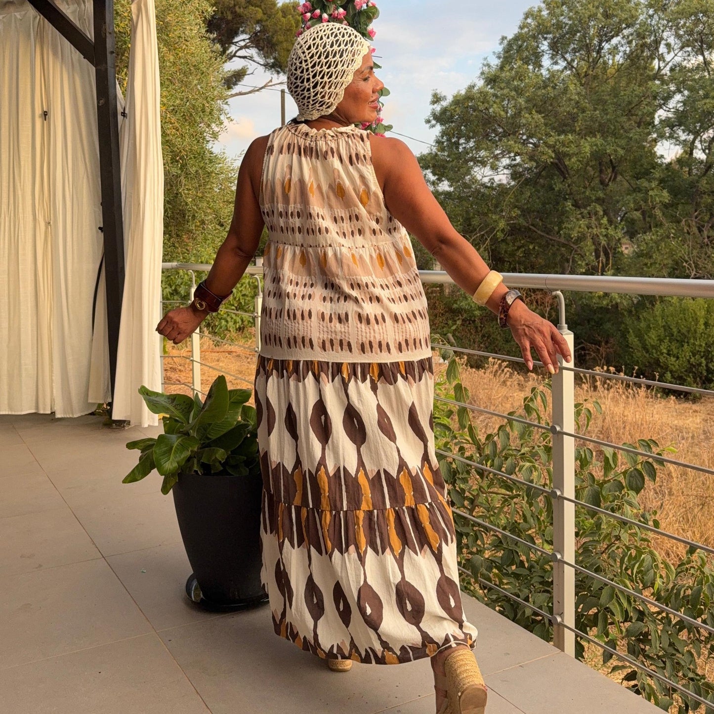 Robe Nomade - Imprimé Bohème et Légèreté Naturelle