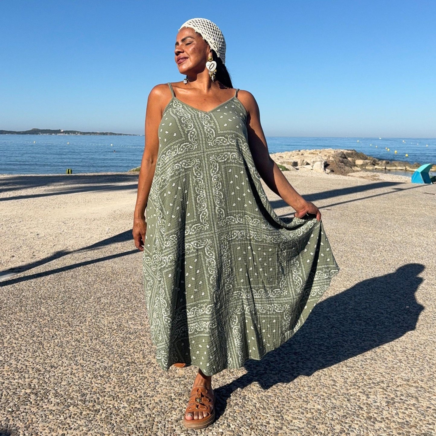 Robe Bandana – Bohème et Élégante
