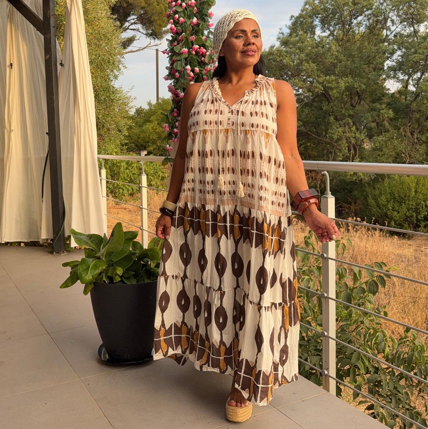 Robe Nomade - Imprimé Bohème et Légèreté Naturelle