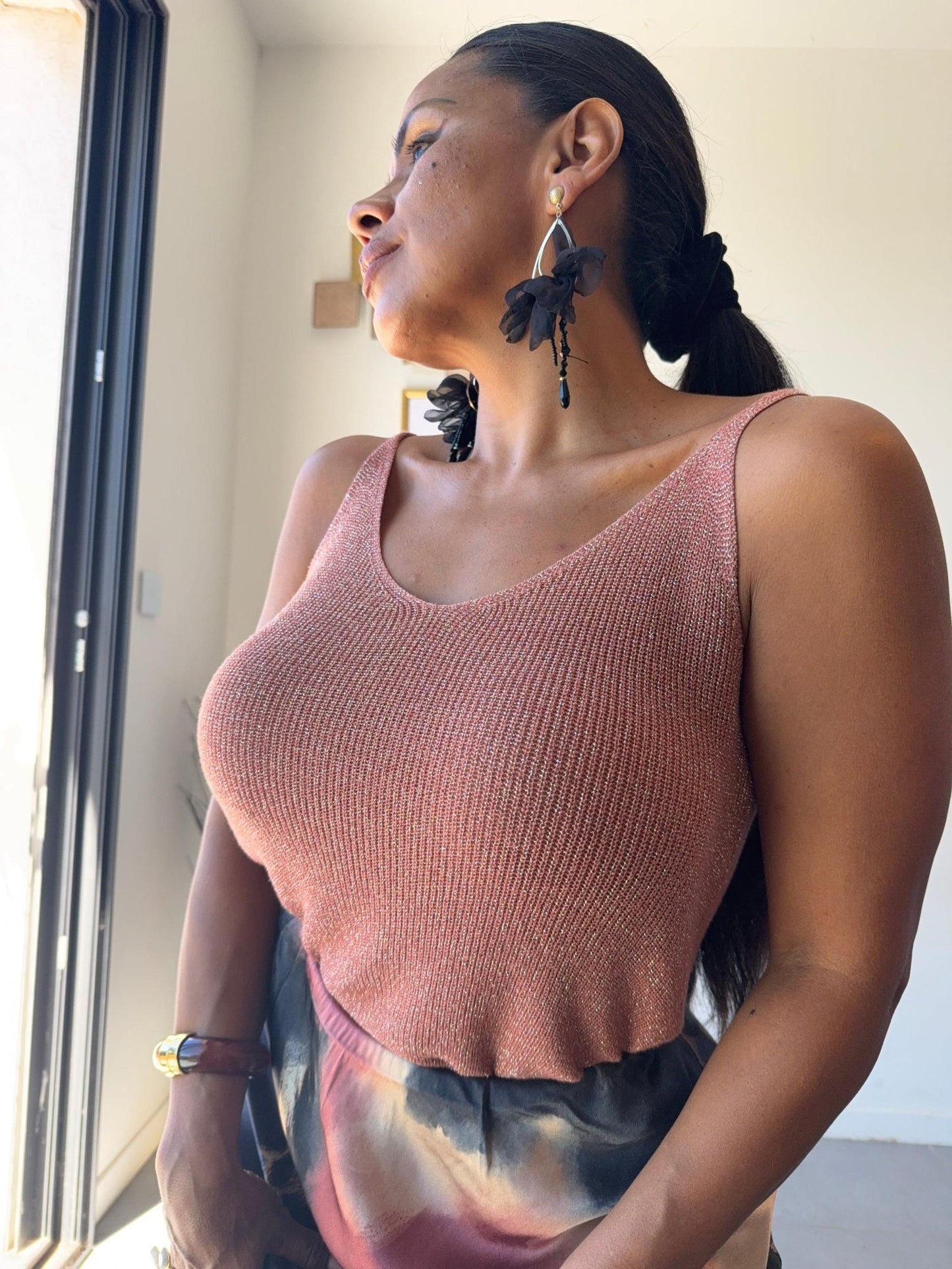 Débardeur Paillettes