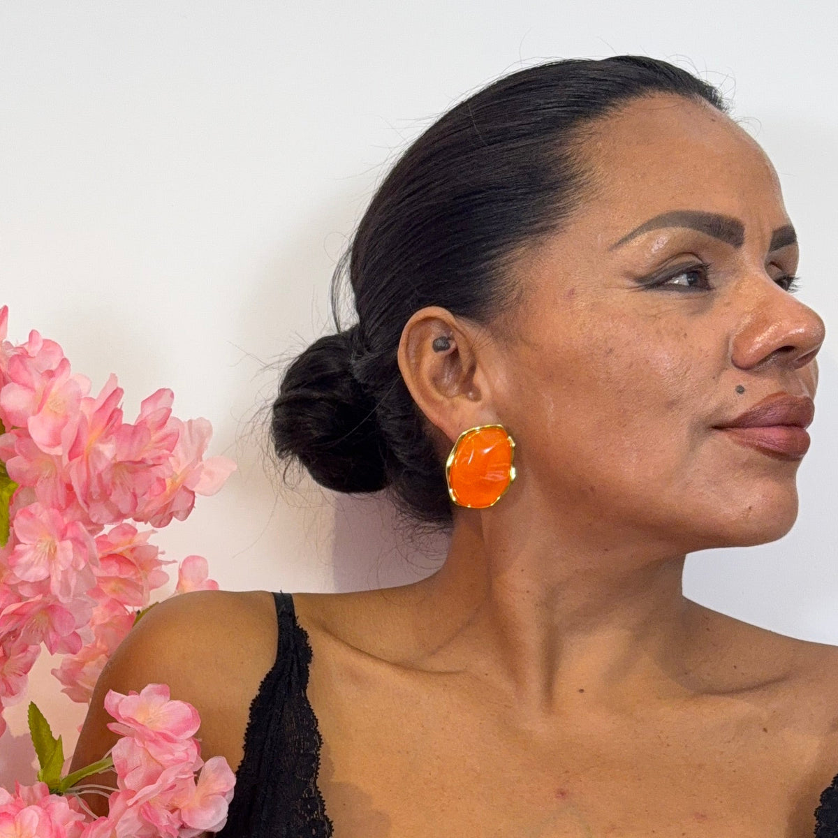 Boucles d’oreilles Solena – Acier Inoxydable et Éclat Coloré