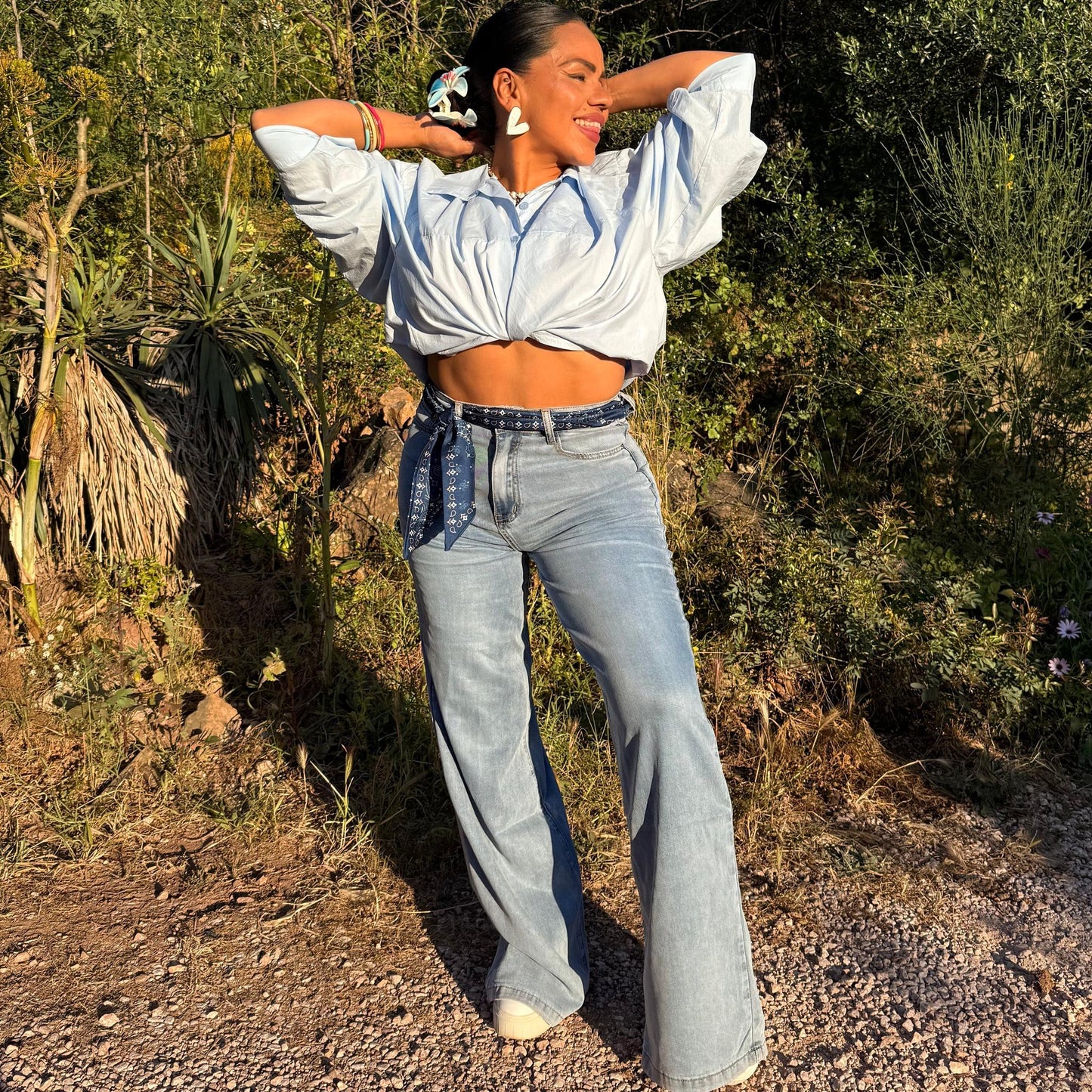 Pantalon Jean Large – Sofia