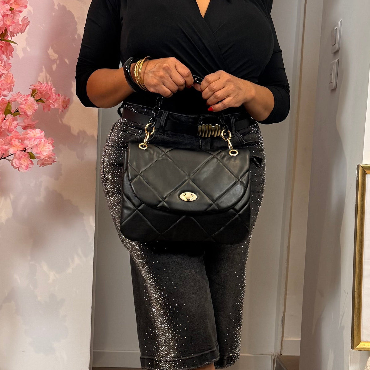 Sac Kalina – Matelassé Chic et Élégant