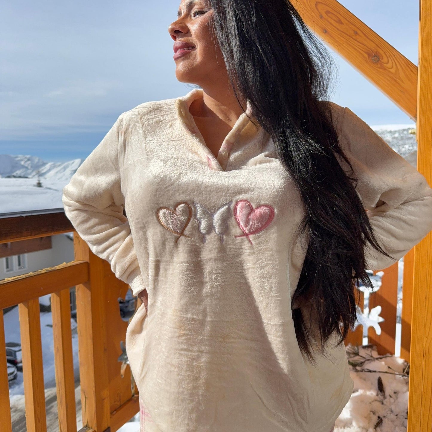 Pyjama Cœur des Neiges