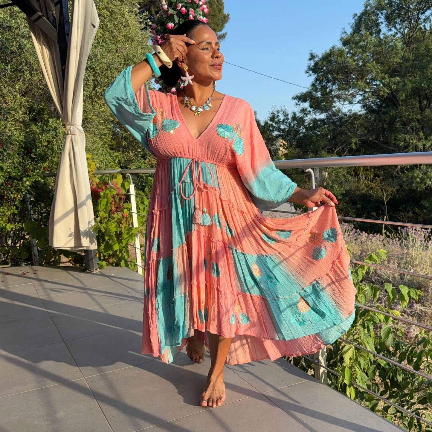 Robe Papillon Ibiza – Bohème et Enchantée
