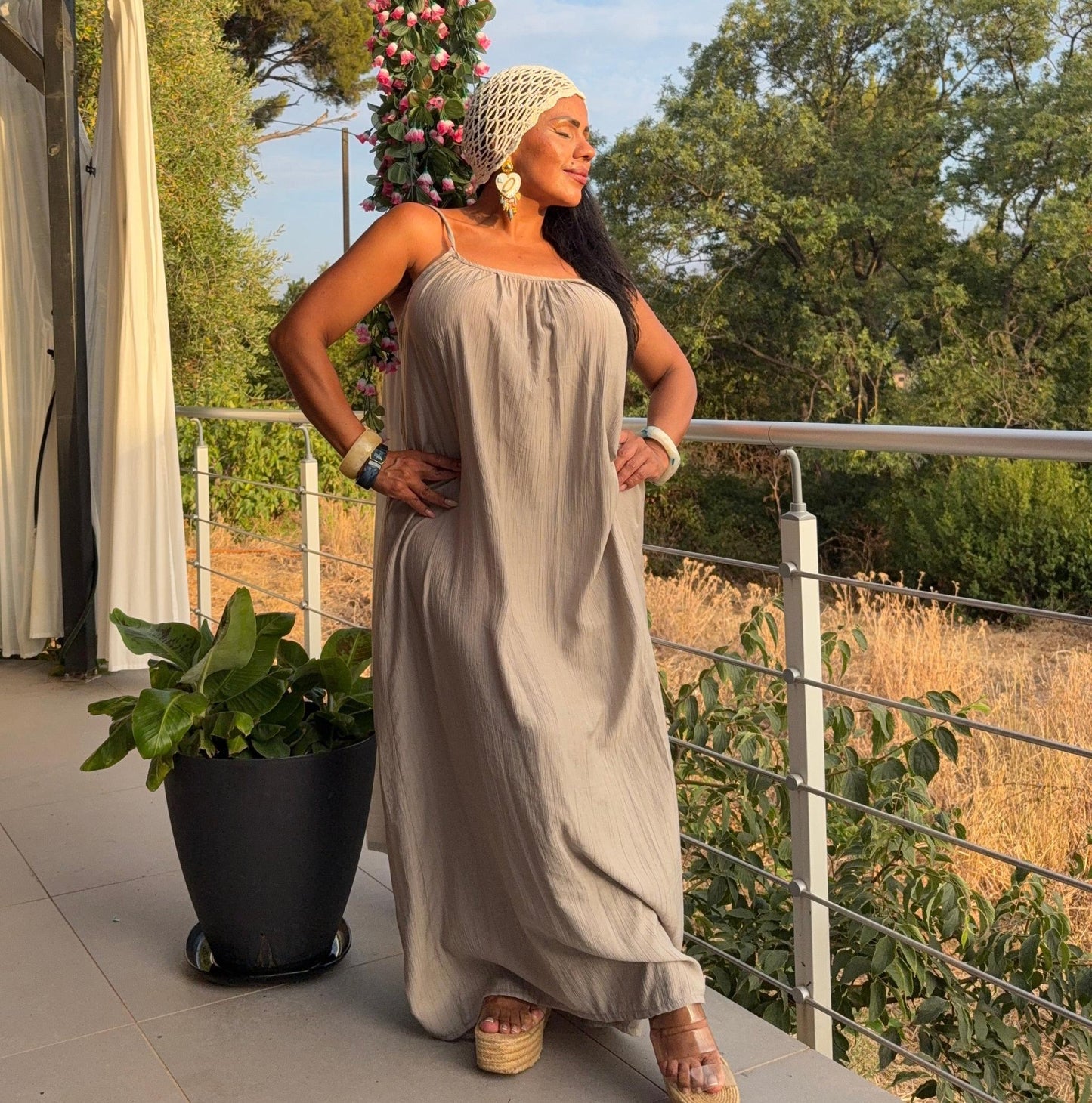 Robe Dune - Fluidité Naturelle et Élégance Décontractée