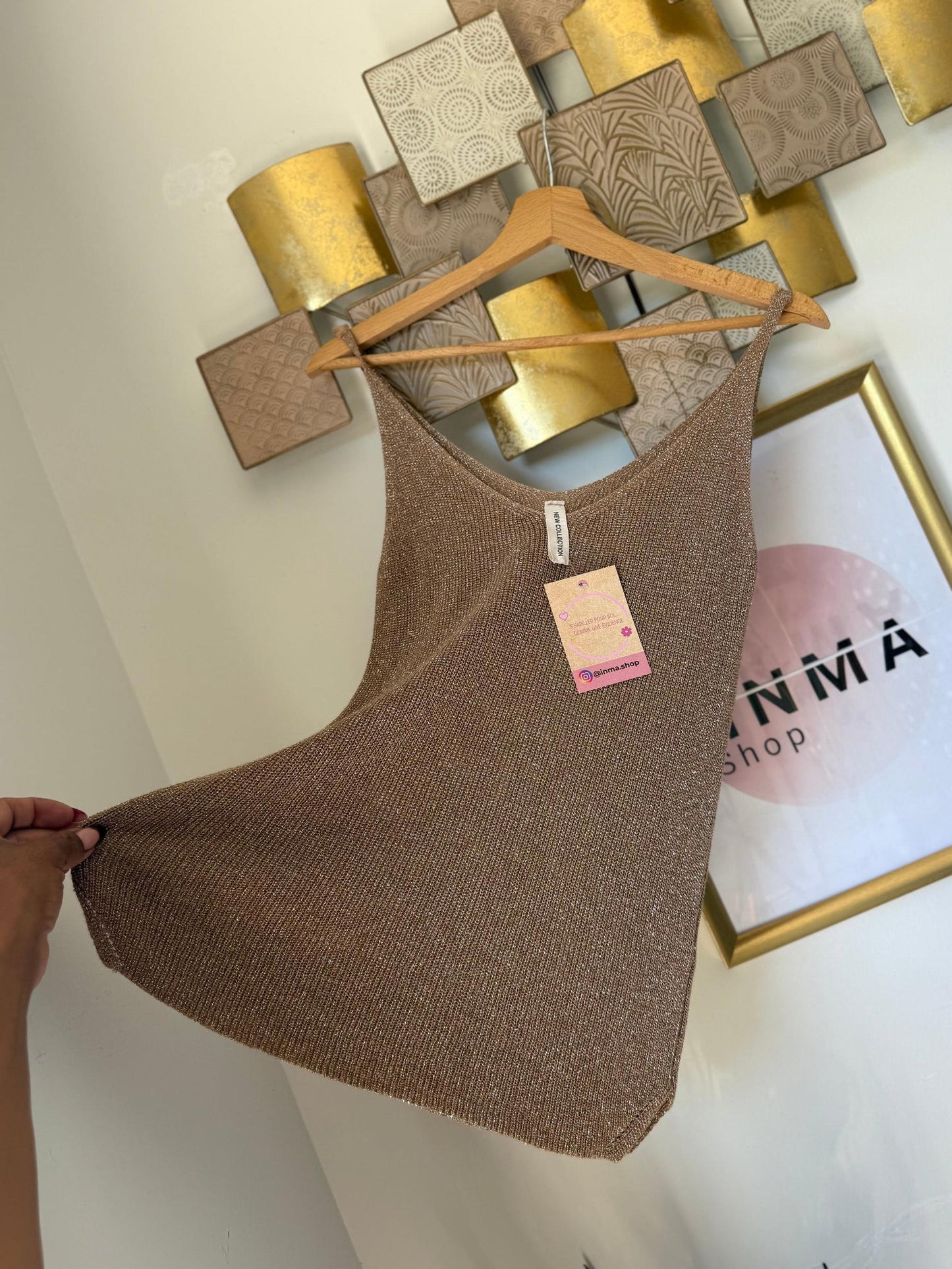 Débardeur Paillettes