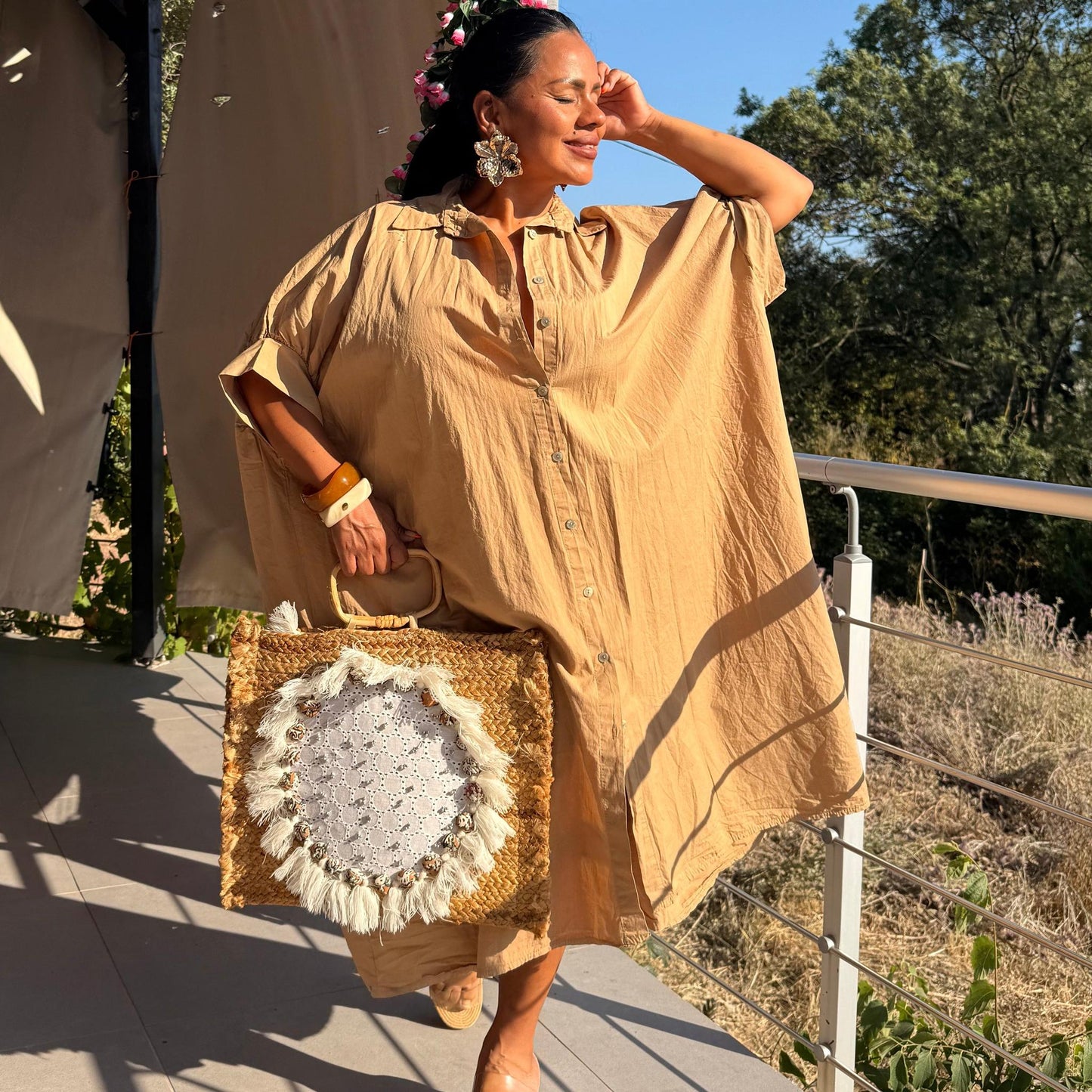 Maxi-robe Alicia – Fluide et Bohème Chic
