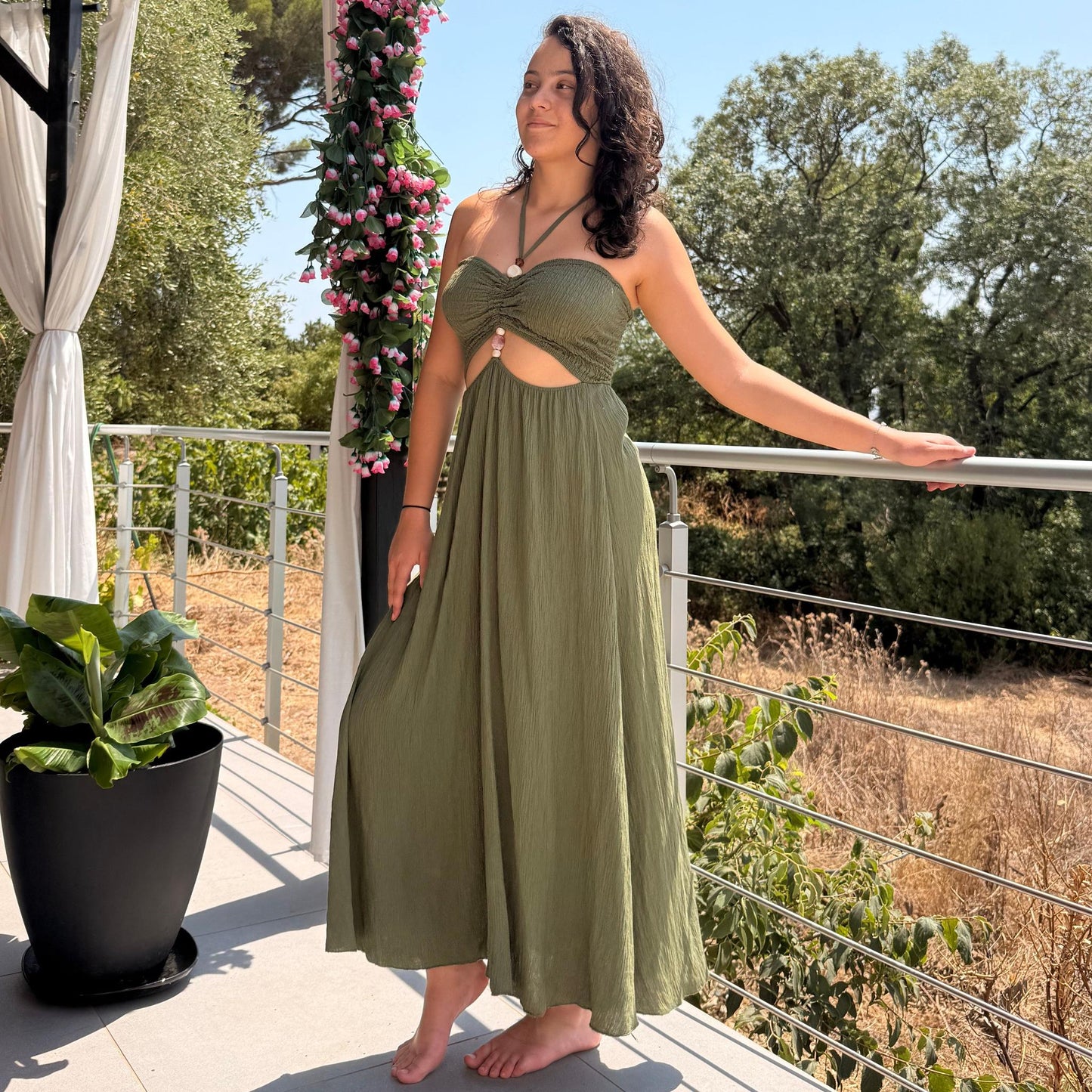Robe Lina - Élégance Fluide et Féminine